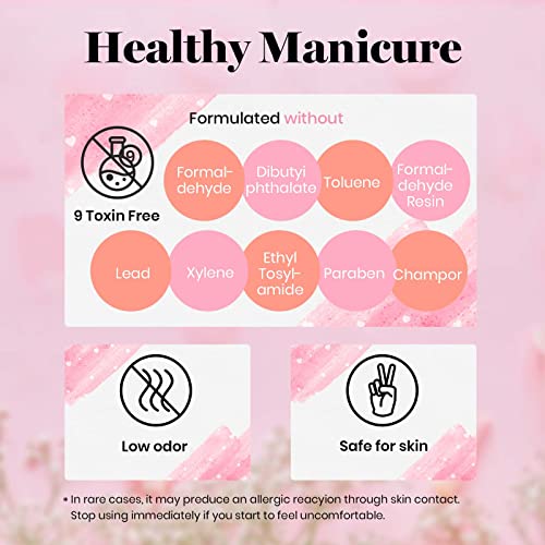 Beetles Gel Nail Polish Kit, 12 Pcs Love Bug Kit Soak Off LED Nail Gel Polish...