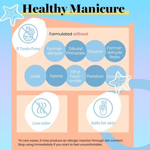 Beetles Gel Nail Polish Kit, Mermaid 20 Colors Soak Off Gel Polish Starter Ki...