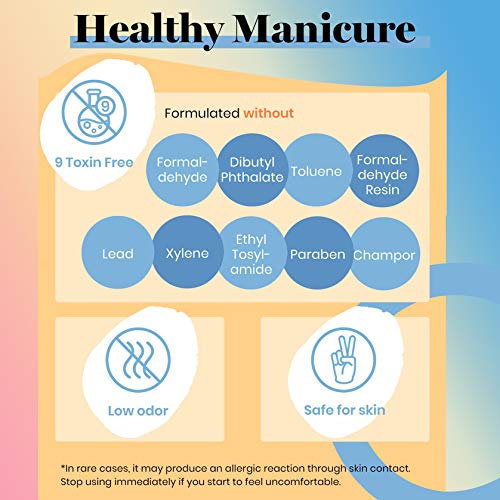 Beetles Gel Nail Polish Paulina Lapis Blue Color Soak Off LED Nail Lamp Gel P...