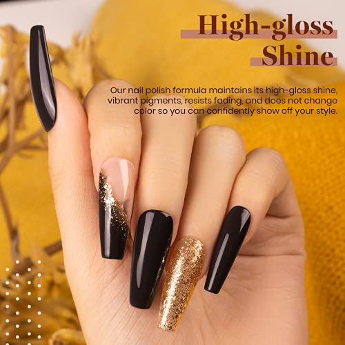 Beetles Gel Nail Polish Set 6 Colors Roasted Chestnuts Collection Chocolate B...