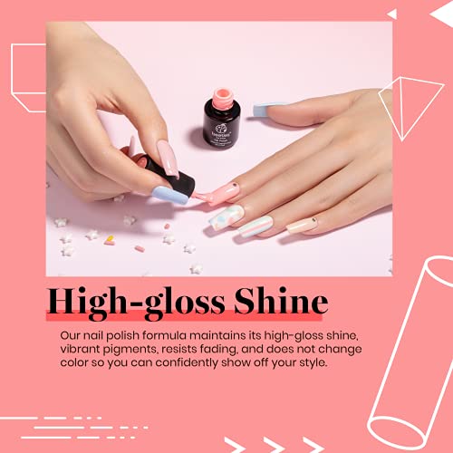 Beetles Gel Nail Polish Set-Spring into Summer Collection 20 Colors Gel Nail ...