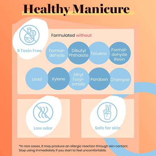 Beetles Gel Polish Set- 6 Colors Gold Yellow Gel Nail Polish Kit Fall Winter ...