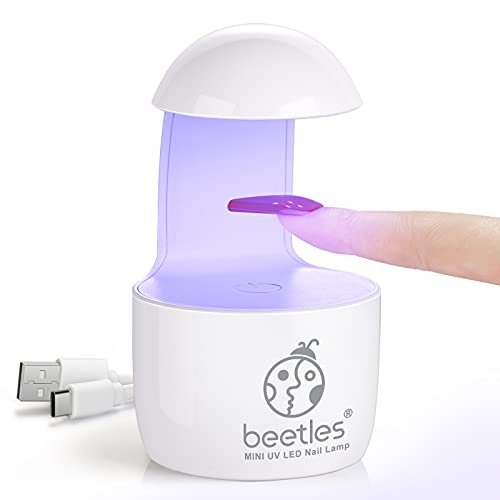 Beetles Mini Nail LED Lamp, Innovative Gel Nail Lamp Manicure UV LED Light fo...