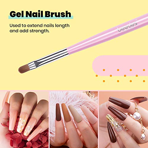 Beetles Nail Art Brushes Set Gel Polish Nail Art Design Pen Painting Tools wi...