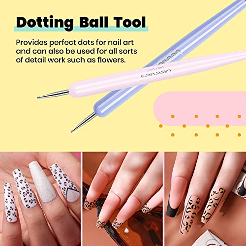Beetles Nail Art Brushes Set Gel Polish Nail Art Design Pen Painting Tools wi...