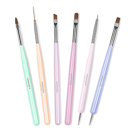 Beetles Nail Art Brushes Set Gel Polish Nail Art Design Pen Painting Tools wi...