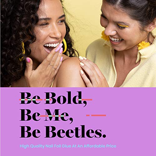 Beetles Nail Tips and Glue Gel Nail Kit, 2 In 1 Nail Gel and Base Gel with 50...