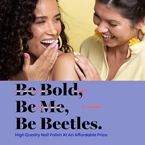 Beetles Pastel Pink Confetti Collection Gel Nail Polish Kit with 48W LED Nail...