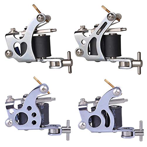 Complete Tattoo Kit 54 Color Ink 4 Machine Guns Tattoo Kits (4 Machine Guns)