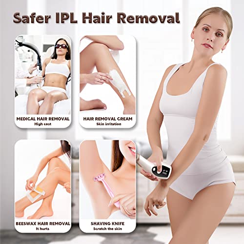 Beizelte IPL Hair Removal Device,990,000 Flashes Laser Hair Removal for Women...