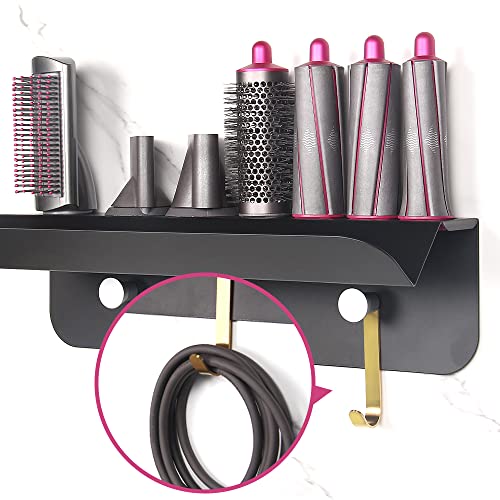 Wall Mount Holder for Dyson Airwrap Styler Hair Curling Iron Wand Barrels and...