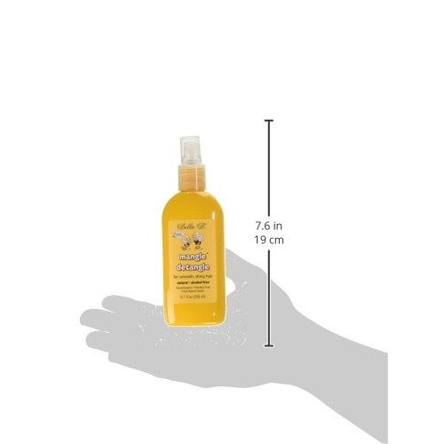 BELLA B Mangle Hair Detangle Set 6.7 oz - 2 Pack - Hair Detangler Spray Natur...