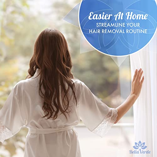 Bella Verde Waxing Kit - Home Wax Kit for Women and Men - Wax Warmer - 5 Pack...