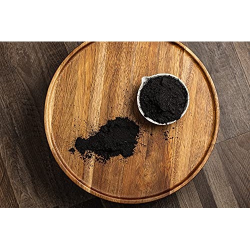 Organic Coconut Activated Charcoal Powder - Food Grade, Kosher - Teeth Whiten...