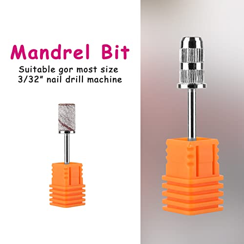 Belle Nail Drill Bits 300 Pcs Sanding Bands for Nail Drill,3 Colors 80 120 18...