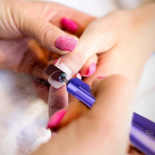 Belle Nail Drill Bits 300 Pcs Sanding Bands for Nail Drill,3 Colors 80 120 18...