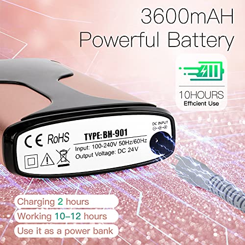 Rechargeable Nail Drill, 35000RPM Professional Acrylic Nail Drill Machine, Po...