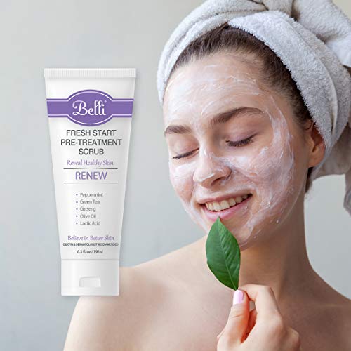 Belli Skincare Fresh Start Pre-Treatment Scrub - Face Cleanser - Skin Scrub -...