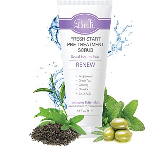 Belli Skincare Fresh Start Pre-Treatment Scrub - Face Cleanser - Skin Scrub -...