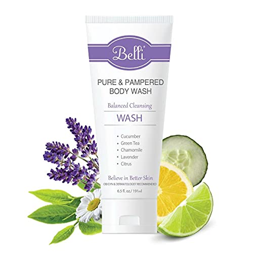 Belli Skincare Pure and Pampered Body Wash - Natural Body Wash - Skin Care To...