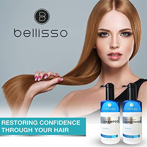 Biotin Shampoo and Conditioner Set for Hair Growth | Thickening Hair Loss Sha...