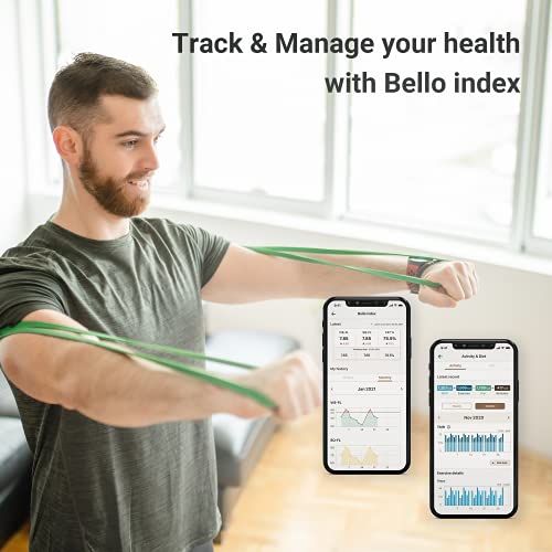 Bello - Belly Fat Management Device with Smart App - Handheld Body Fat Scanne...