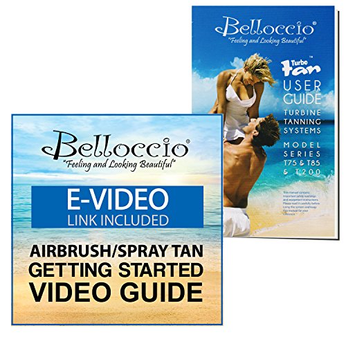 Belloccio Premium T75 Sunless Turbine Spray Tanning System; FREE 4 oz. Opulen...