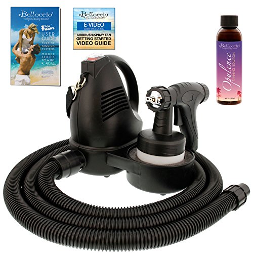 Belloccio Premium T75 Sunless Turbine Spray Tanning System; FREE 4 oz. Opulen...