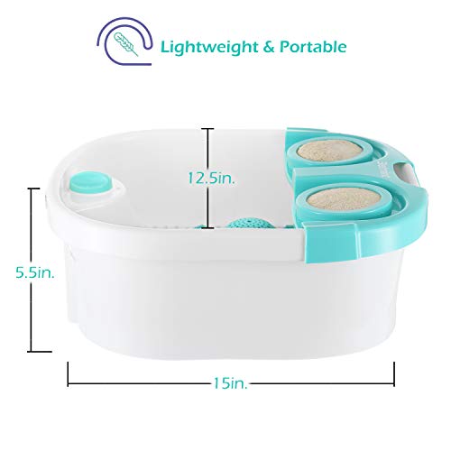 Belmint Home Foot Spa Bath Massager - All in 1, Water Jets, Bubble Massaging ...