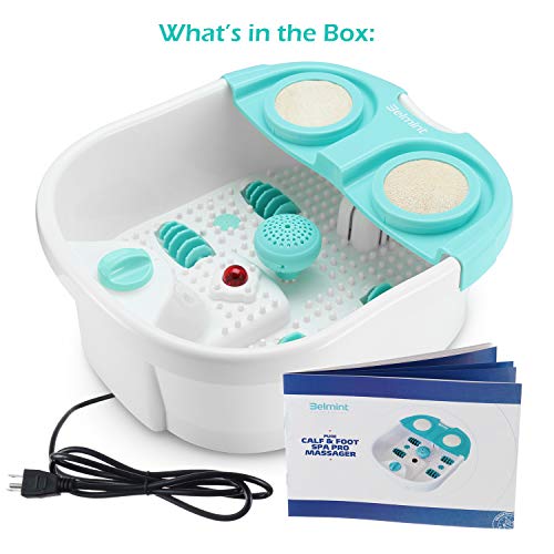 Belmint Home Foot Spa Bath Massager - All in 1, Water Jets, Bubble Massaging ...