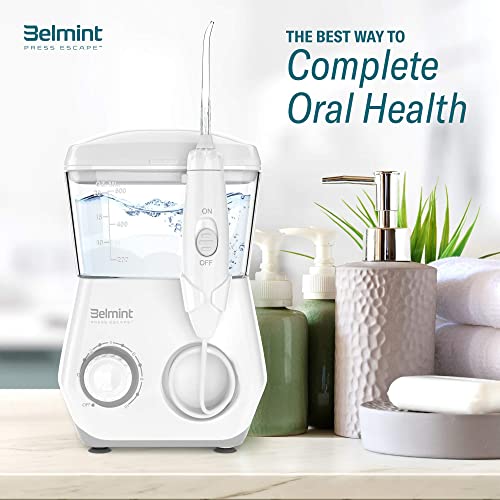 Belmint Water Flosser for Teeth Cleaning - Countertop Oral Irrigator Teeth Cl...