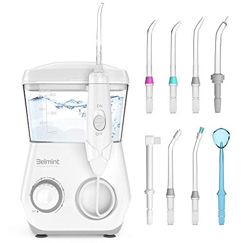Belmint Water Flosser for Teeth Cleaning - Countertop Oral Irrigator Teeth Cl...