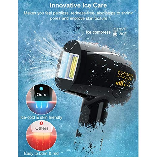 Professional Laser Hair Removal for Women Men, BeMyLady 999,000 Flashes IPL P...