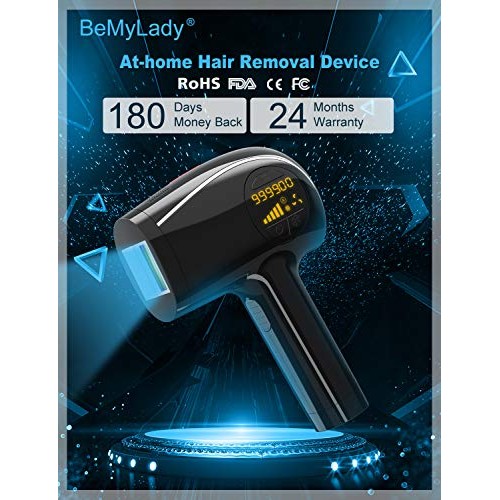 Professional Laser Hair Removal for Women Men, BeMyLady 999,000 Flashes IPL P...