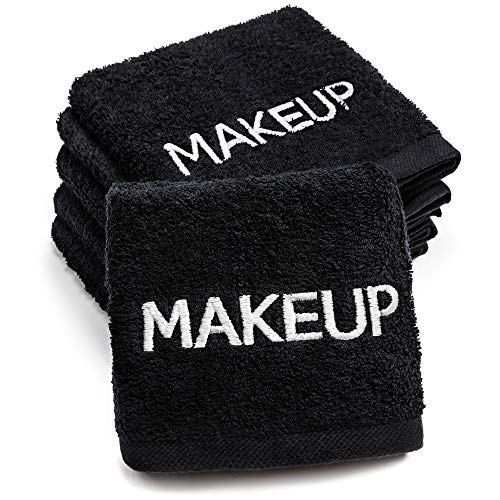 Kaufman – 100% Cotton Makeup Remover Face Towel 6-Pack – 13in x 13in – Reusab...