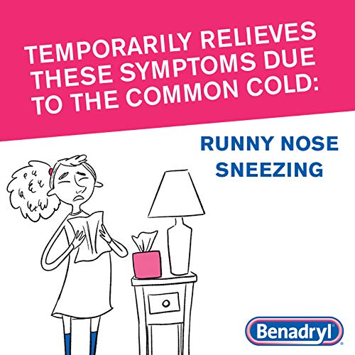 Benadryl Ultratabs Antihistamine Allergy Relief Tablets, Diphenhydramine HCl ...