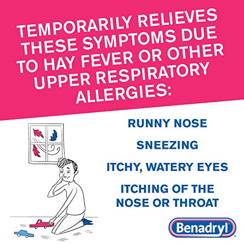 Benadryl Ultratabs Antihistamine Allergy Relief Tablets, Diphenhydramine HCl ...