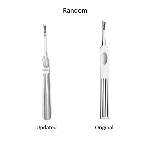 6PCS Cuticle Pusher Set, Stainless Steel Cuticle Remover Kit, Cutter and Trim...