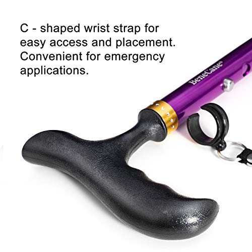 BeneCane Adjustable Folding Canes and Walking Sticks for Men and Women Easy G...