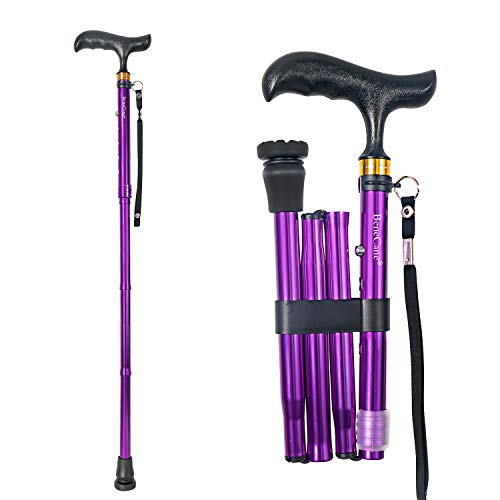 BeneCane Adjustable Folding Canes and Walking Sticks for Men and Women Easy G...