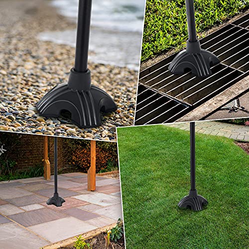 BeneCane Walking Cane Adjustable Cane with Offset Soft Cushioned Handle Light...