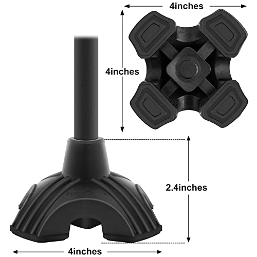 BeneCane Walking Cane Adjustable Cane with Offset Soft Cushioned Handle Light...