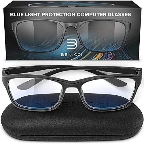 Stylish Blue Light Blocking Glasses for Women or Men - Ease Computer and Digi...