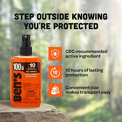 Ben's 100 Insect Repellent Pump 3.4 oz (Pack of 2)