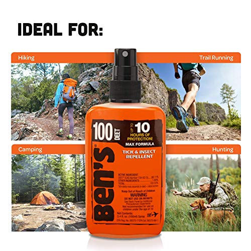 Ben's 100 Insect Repellent Pump 3.4 oz (Pack of 2)