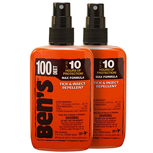 Ben's 100 Insect Repellent Pump 3.4 oz (Pack of 2)