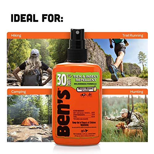 Ben's 30 Insect Repellent Pack 3.4 oz (Pack of 4)