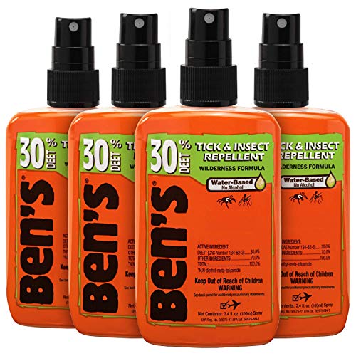 Ben's 30 Insect Repellent Pack 3.4 oz (Pack of 4)