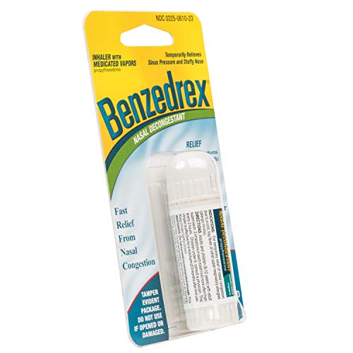 Benzedrex Nasal Decongestant Inhaler