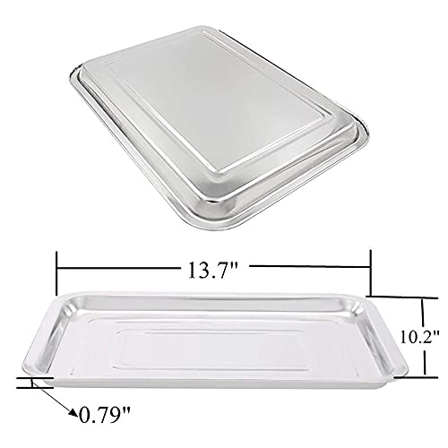 Tattoo Stainless Steel Tray, Beoncall 3 Pack Stainless Steel Tattoo Trays 13....